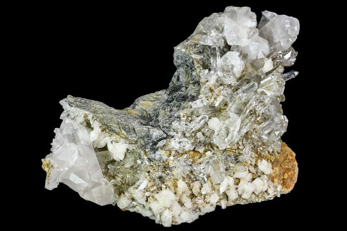 Quartz and Adularia Crystal Association - Norway #111444